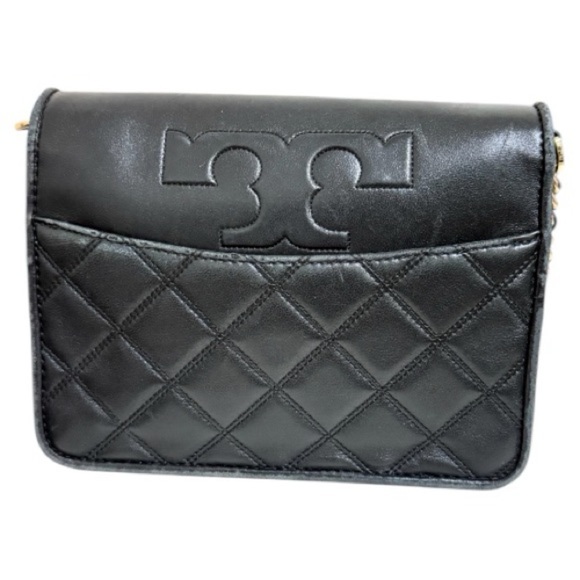 Tory Burch Black Leather Crossbody Bag – Good Condition – FINAL SALE - Picture 6 of 10